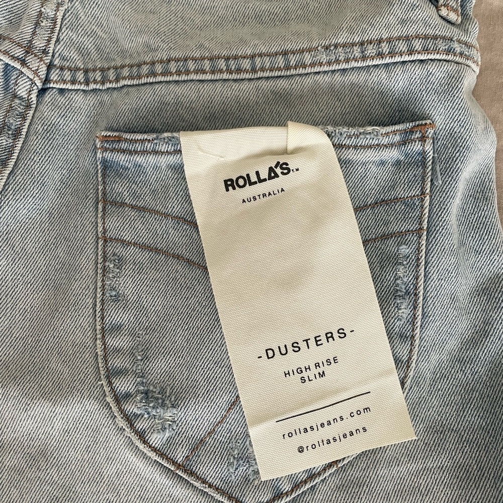 ROLLA'S Jean Shorts size 30 never worn - Picture 3 of 7